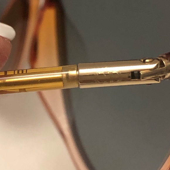 DIOR Christian Dior Cat-Eye Oversized Orange Transparent Sunglasses (NWT) - Picture 5 of 12